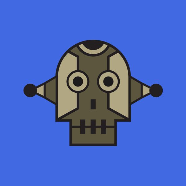 Elements Skulls logo template 150 Thumbnail