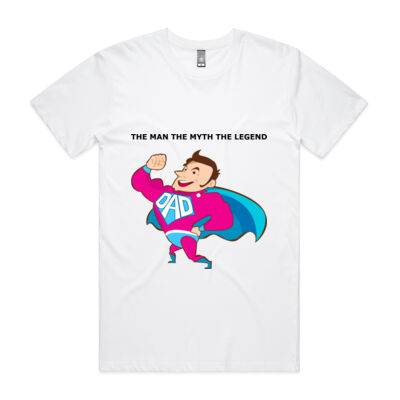 The Man The Myth The Legend, Black Text Thumbnail