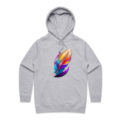 Colourful Feather, Female Tee Thumbnail