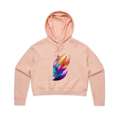 Colourful Feather, Female Tee Thumbnail