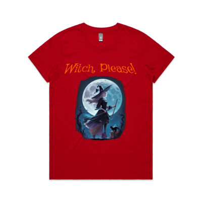 Witch Please!  Womans Tee Thumbnail