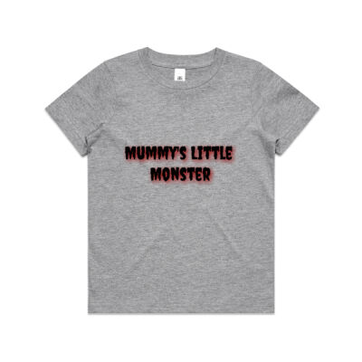 Mummy's Little Monster Kids Tee. Thumbnail