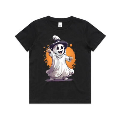 Fun Ghost Kids Tee. Thumbnail