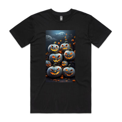 Jacko-Lantern Gathering Mens Shirt. Thumbnail
