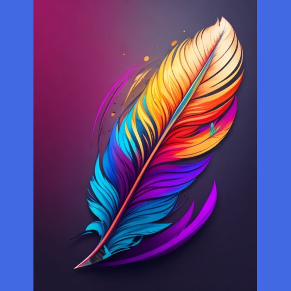 Colourful Feather Thumbnail