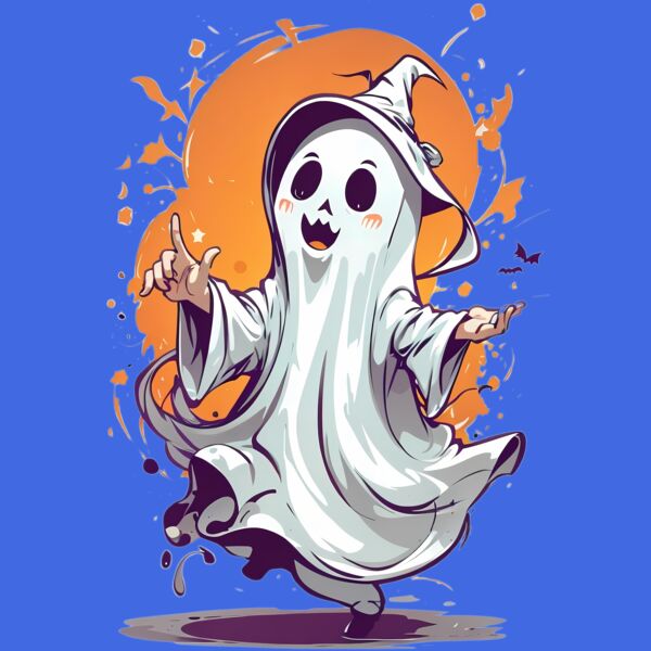 Cute Halloween Ghost 2 Thumbnail