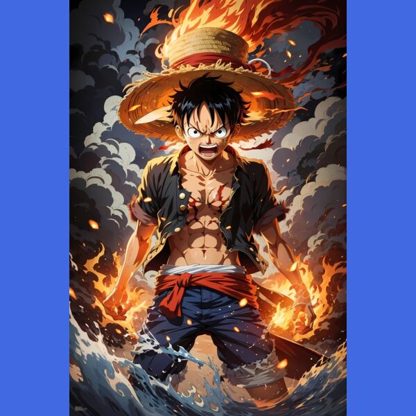 Luffy angry and explosive. Thumbnail