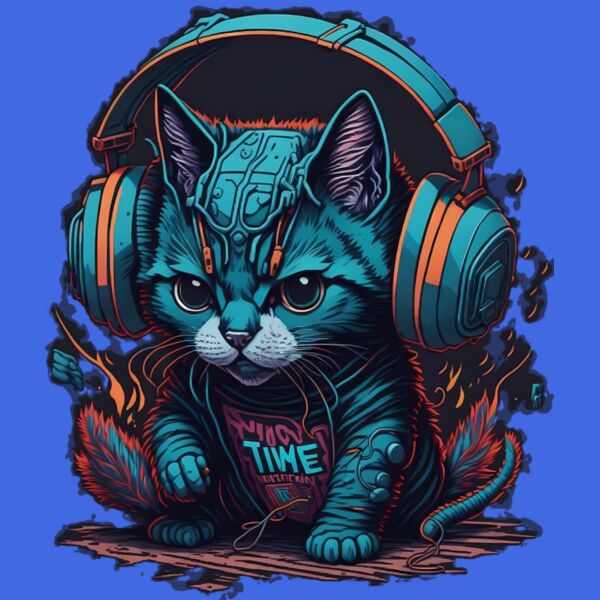 Cute Android Cat. Thumbnail